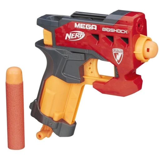 Nerf N-Strike Mega Bigshock , أحمر اللون , صغير الحجم , قطع , MEGA DARTS - نيرف - Image 2