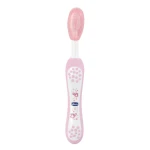 Chicco Milk Teeth Toothbrush +6m, Pink - تشيكو