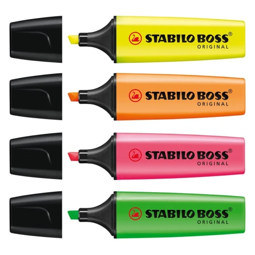 Stabilo Boss Wallet Of 4 - ستابيلو - Image 2