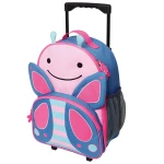 Skip Hop Zoo Little Kid Travel Rolling Luggage Backpack - Butterfly - Skip Hop