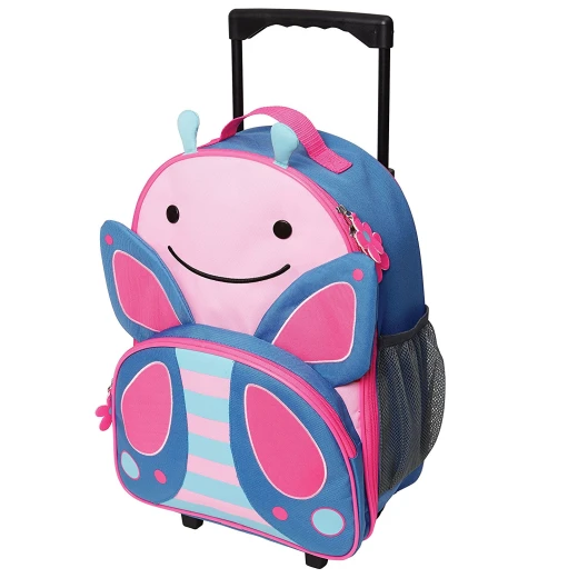 Skip Hop Zoo Little Kid Travel Rolling Luggage Backpack - Butterfly Skip Hop Zoo Little Kid Travel Rolling Luggage Backpack - Butterfly