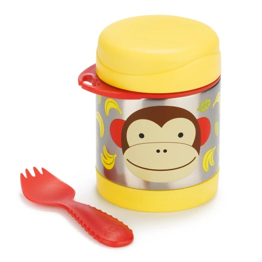 Skip Hop Zoo Insulated Food Jar - Monkey - سكيب هوب - Image 2