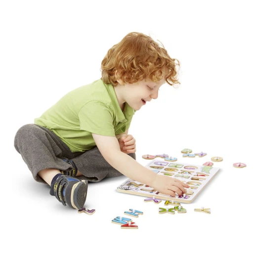 Melissa & Doug See - Inside Alphabet Peg Puzzle - Melissa &amp; Doug - Image 4