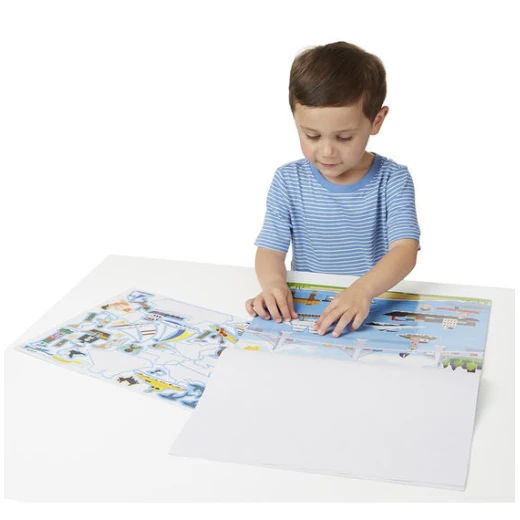 Melissa & Doug Reusable Sticker Pad - Vehicles - Melissa &amp; Doug - Image 3
