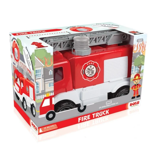 Dolu Box Fire Trucks 38cm Dolu Box Fire Trucks 38cm