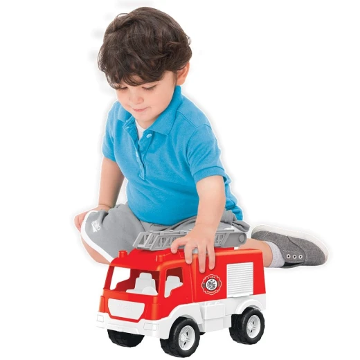 Dolu Box Fire Trucks 38cm - Dolu - Image 2