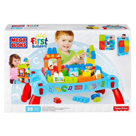 Mega Bloks Build 'n Learn Table Building Set Mega Bloks Build 'n Learn Table Building Set