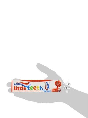 Aquafresh Little Teeth Toothpaste (3-5 Years), 50 ml - أكوا فريش - Image 4