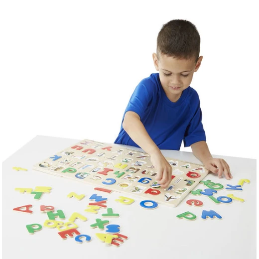 Melissa & Doug Upper & Lower Case Alphabet Puzzle - Melissa &amp; Doug - Image 2