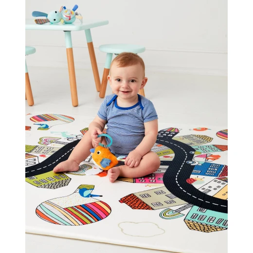 Skip Hop Doubleplay Reversible Playmat - Vibrant Village - سكيب هوب - Image 5