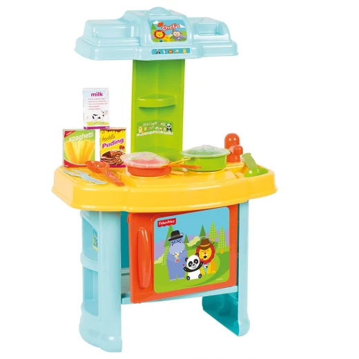 Fisher Price My First Kitchen Pretend Play Set Multicolor 19 Pieces Kids Creative Play & Social Skills Development - Fisher-Price - Image 2