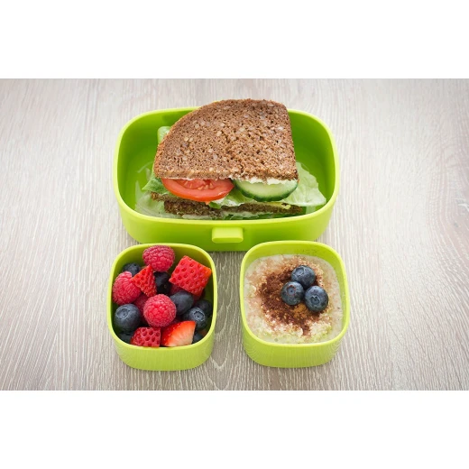 Look Back Lunch Box For Kids, Green Color - Look Back - Image 3