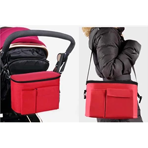 Insular Red Lunch Bag - إنشولار - Image 2