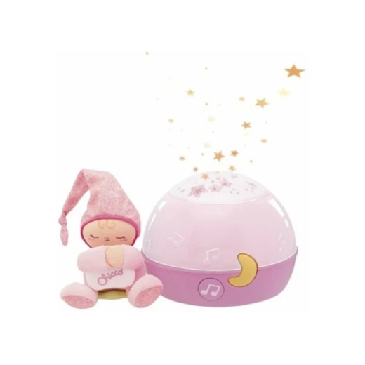 Chicco Goodnight Stars Soft Musical Nightlight - Pink - Chicco - Image 2