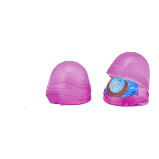 Chicco Double Soother Holder- Pink - Chicco - Image 5