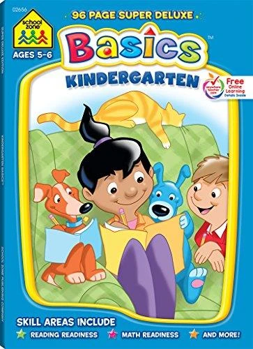 School Zone - Kindergarten Basics: Super Deluxe Edition Workbook