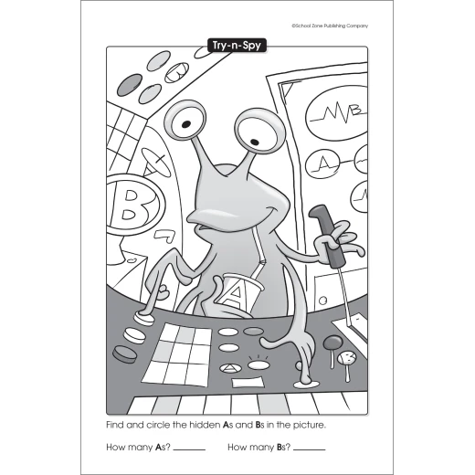 School Zone - My First Try & Spy - Little Busy Book - School Zone - Image 3