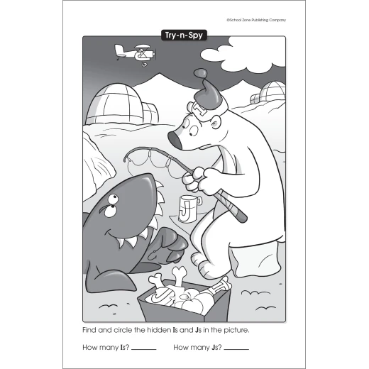 School Zone - My First Try & Spy - Little Busy Book - School Zone - Image 4