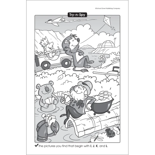 School Zone - My First Try & Spy - Little Busy Book - School Zone - Image 5