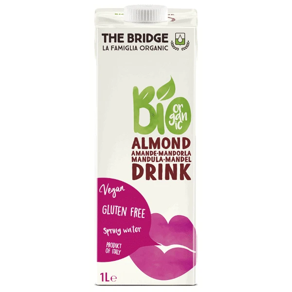 The Bridge Bio Organic Almond Drink 1 L - The Bridge Bio