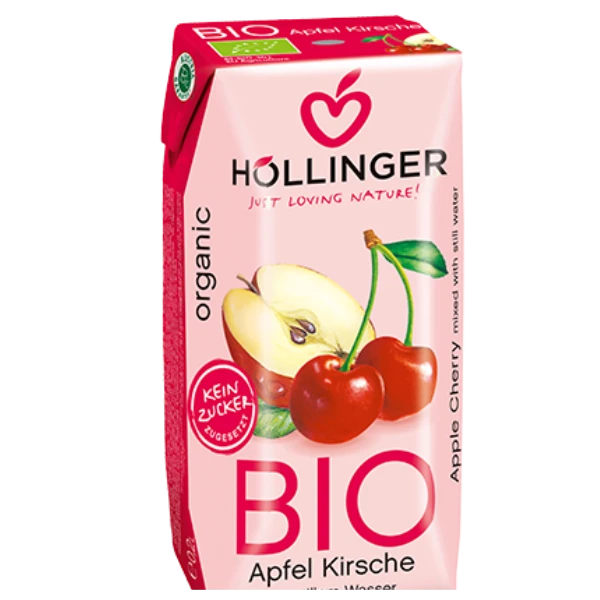 Hollinger Organic Apple Cherry Juice 200ml - Hollinger