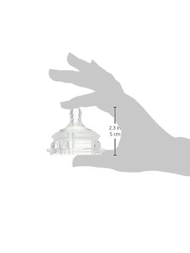 حلمة Nuby ذات رقبة واسعة مضادة للمغص - مجموعة من قطعتين - نوبي - Image 7