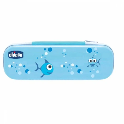 Chicco Oral Set Light Without Fluoride, Blue - تشيكو - Image 3