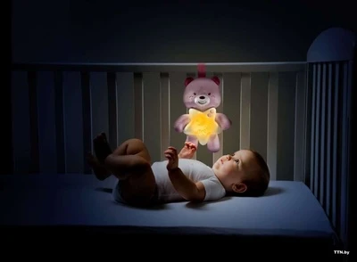 Chicco Toy First Dreams Goodnight Bear - Pink - تشيكو - Image 2