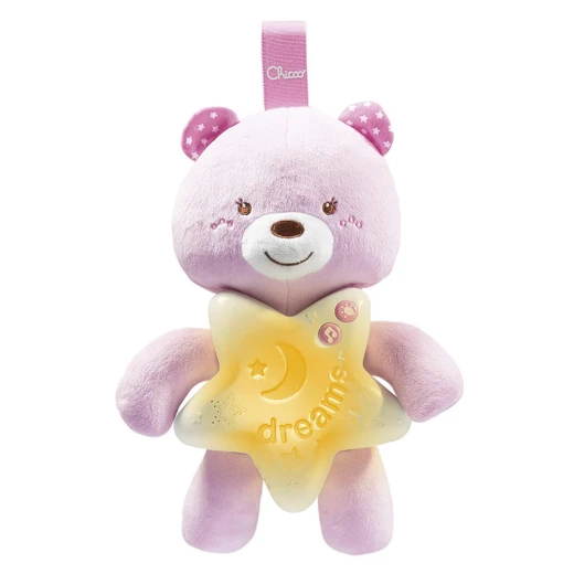 Chicco Toy First Dreams Goodnight Bear - Pink - تشيكو - Image 4