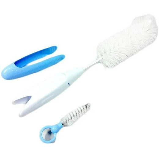 Chicco Bottle Brush Set for Feeding Bottles and Accessories 0 Month and + - Chicco - Image 5