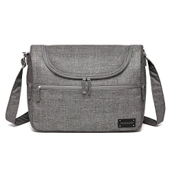 Colorland Herman Shoulder Baby Changing Bag (Gray)