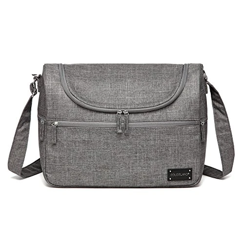 Colorland Herman Shoulder Baby Changing Bag (Gray) Colorland Herman Shoulder Baby Changing Bag (Gray)