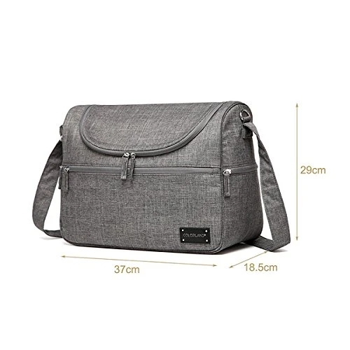 Colorland Herman Shoulder Baby Changing Bag (Gray) - Colorland - Image 4