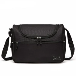 Colorland Herman Shoulder Baby Changing Bag and mother bags  (Black)