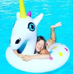 BigMouth Inc Giant Inflatable Unicorn Pool Float for Adults, Over 4 Feet Wide, Fun Summer Beach Toy - BigMouth Inc.