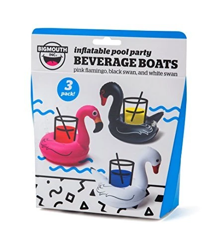 BigMouth Inc Flamingo Cup Holder 3 Pack Floating Pool Drink Holders for Pool Parties - BigMouth Inc. - Image 4