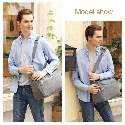 Colorland Herman Shoulder Baby Changing Bag (Gray) - Colorland - Image 7