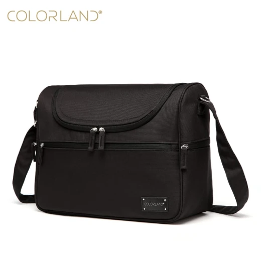 Colorland Herman Shoulder Baby Changing Bag and mother bags  (Black) - Colorland - Image 3