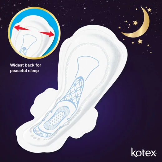 Kotex Feminine Pads Maxi Night, 8 Pads - Kotex - Image 10