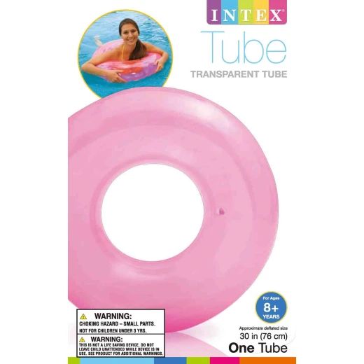 Intex Transparent Tubes, Orange Color 76cm - Intex - Image 7