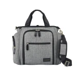 Colorland Gabrielle Tote Baby Changing Bag, Heather Grey - Colorland