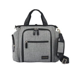 Colorland Gabrielle Tote Baby Changing Bag, Heather Grey