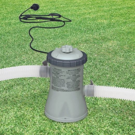 Intex - 330 GALLONS CARTRIDGE FILTER PUMP (220-240 Volt), 330 gal./hr - Image 2