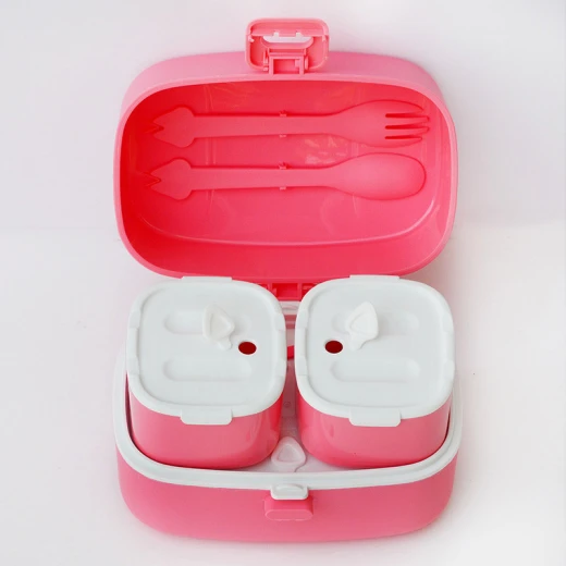 Look Back Lunch Box For Kids, Pink Color - Look Back - Image 4
