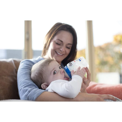 Tommee Tippee Closer to Nature Baby Bottle Decorated Brown, X2 Bottles, 260 ml - Tommee Tippee - Image 2
