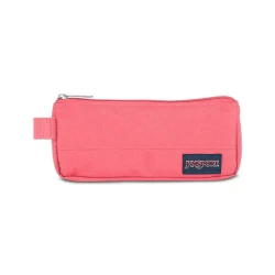 JanSport Basic Accessory Pouch  Pencil Case – Strawberry Pink Color (24 x 4 x 10 cm)