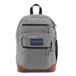 Jansport Cool Student Backpack Grey Letterman Poly 34 Litre - JanSport