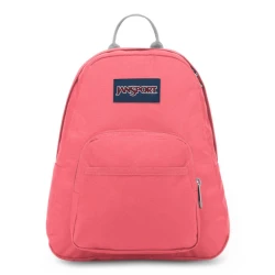 JanSport Half Pint Mini Backpack Strawberry Pink Small Lightweight Daypack for Women Girls