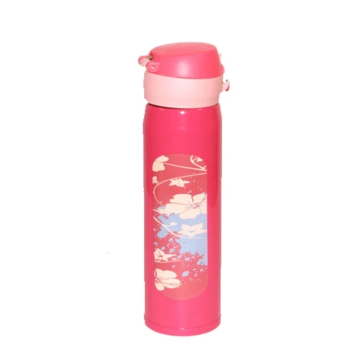 Stainless Steel Water Bottle for Baby Hot Water, 500 ml, Peach Stainless Steel Water Bottle for Baby Hot Water, 500 ml, Peach