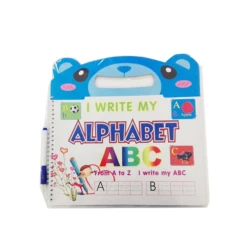 I Write my Alphabet Notebook wih Pen